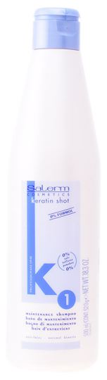 Salerm Keratin Shot Maintenance Shampoo 500 ml