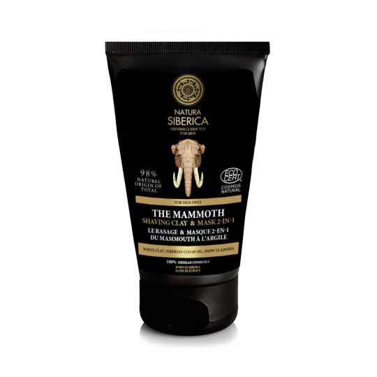 Natura Siberica The Mammoth Shaving clay & mask 2in1 150ml