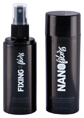 Bifull Hair Fibers with Keratin Nanofibers 26 gr + 100 ml
