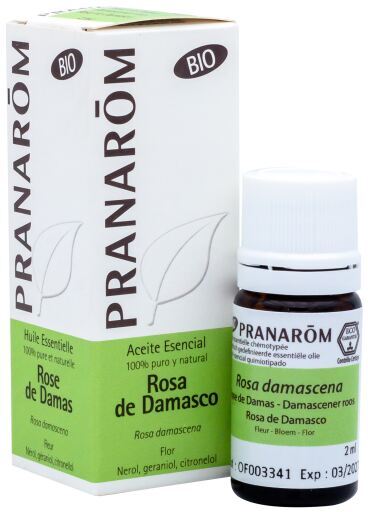 Pranarom Rose Essential Oil From Damascus 2 Ml.