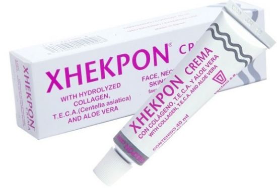 Vectem Xhekpon Neck Facial Creme Collagen Cream of 40 ml
