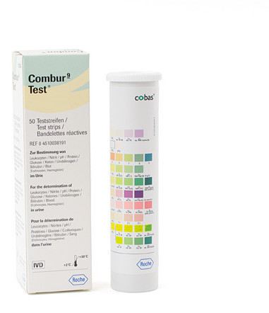 Roche Combur 9 Test 50 Urine Test Strips