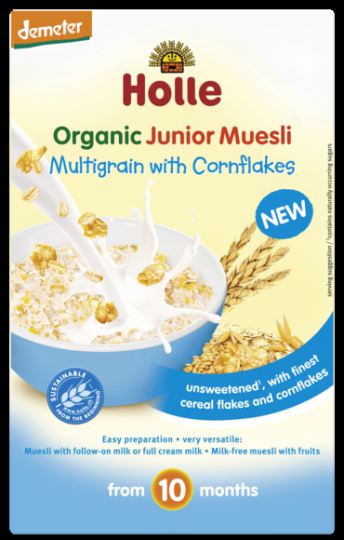 Holle Multigrain Muesli with Corn +10 Months
