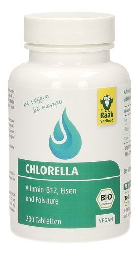Raab Organic Chlorella Tablets