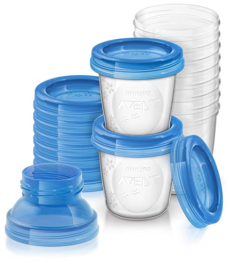 Philips Breast Milk Containers 180 ml