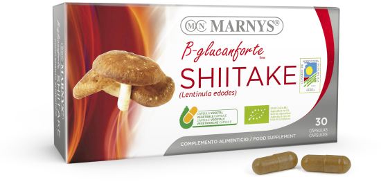 Marnys Shitake Bio 30 Vegetable Capsules x 400 gr