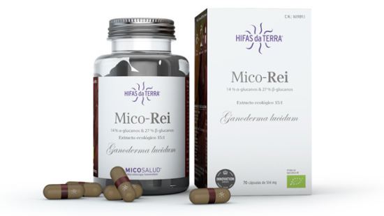 Hifas da Terra Mico-Rei 70 Capsule