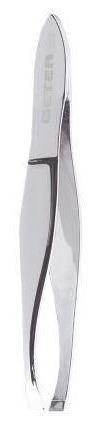Beter Chrome Straight Tip Depilator Tweezers