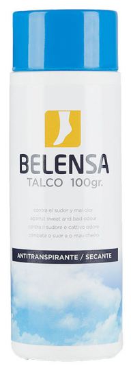 Belensa Antiperspirant Talc 100 gr