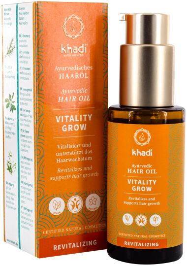 Khadi Hair Oil Vitality Growth and Anti-Hair Loss 50 ml