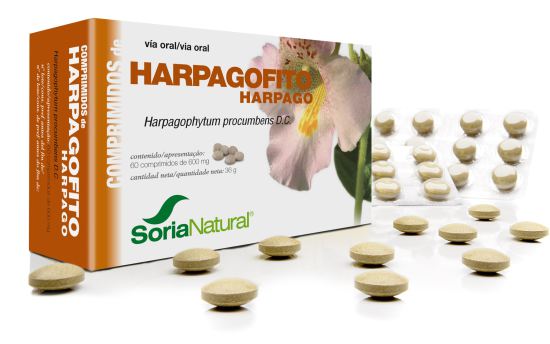 Soria Natural Harpagophito 60 Tablets 600 mg