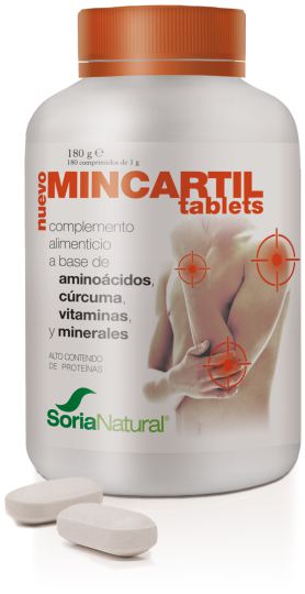 Soria Natural New Reinforced Mincartil Tablets