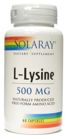 L-Lysine 500 mg 60 Capsules