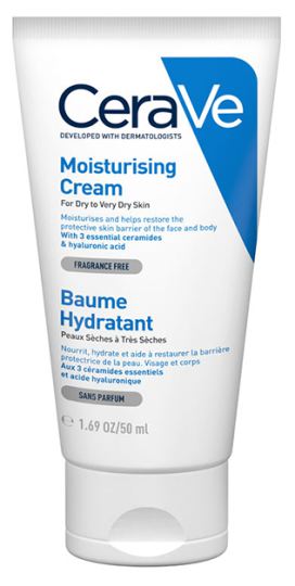 Cerave Crema hidratante para pieles normales a secas